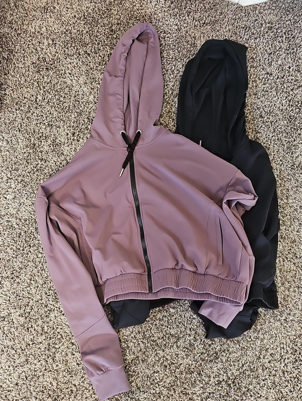 Women's Wodbottom Hooded Crop Zip Jackets - BUNDLE
